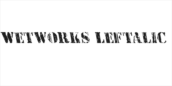 Wetworks Leftalic Logo