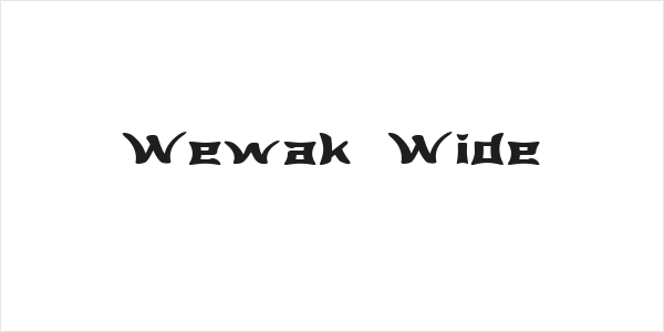 Wewak Wide Logo