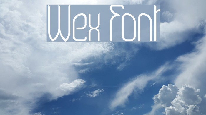 Wex Font examples