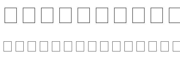 WeygelBodies Font OTHER CHARS