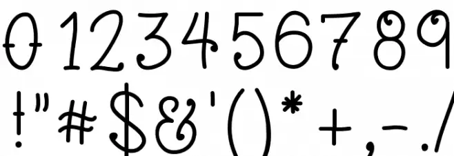 Weztern Font OTHER CHARS