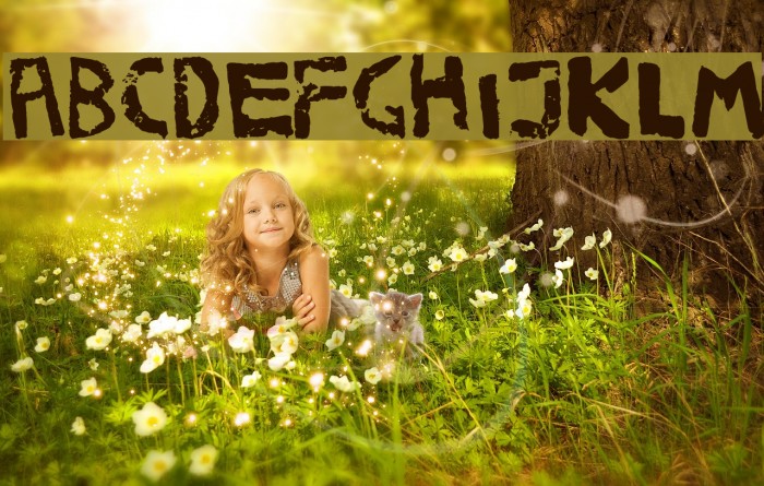 we are potatoes Schriftart examples