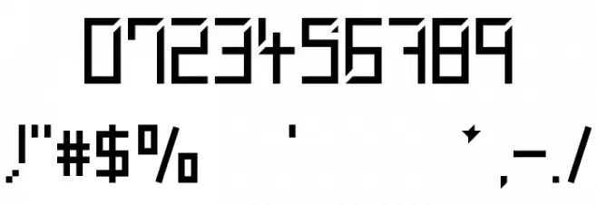 webPixel Font OTHER CHARS