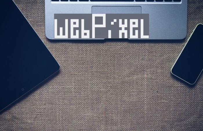 webPixel Font examples