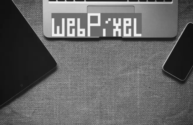 webPixel Font examples