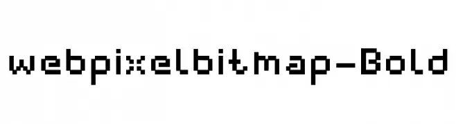 webpixelbitmap-Bold  baixar fontes gratis