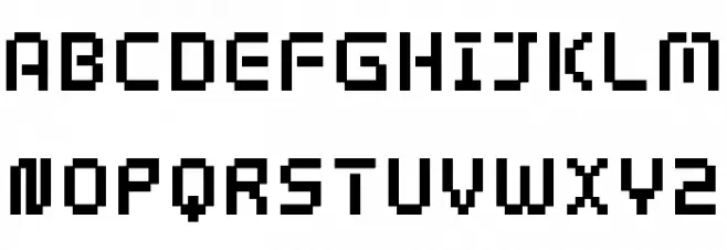 webpixelbitmap-Bold Polices MAJUSCULES