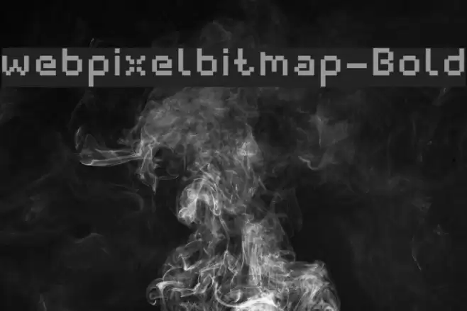 webpixelbitmap-Bold Font examples