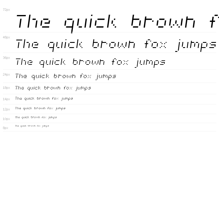 webpixelbitmap-LightItalic Waterfall