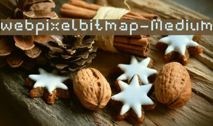webpixelbitmap-Medium Font examples