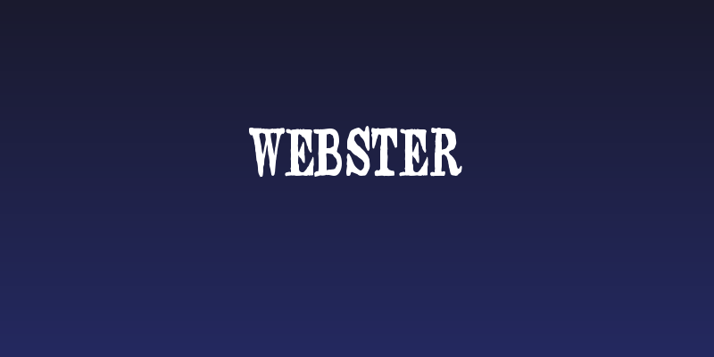 webster Social Header