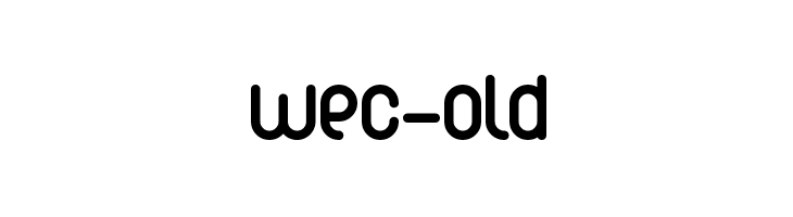 wec-Bold  Descarca Fonturi Gratis