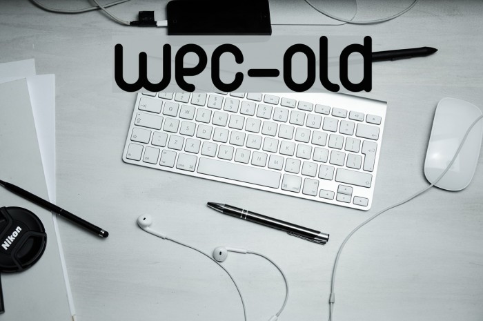 wec-Bold Font examples