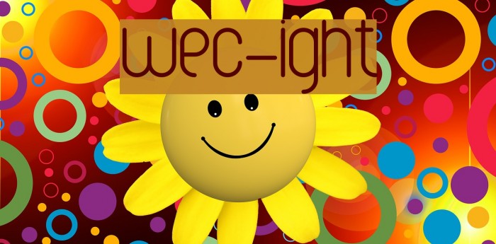 wec-Light Font examples