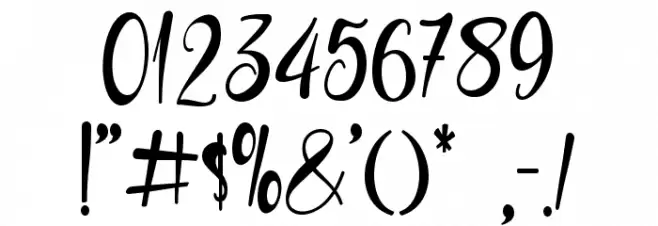 wedding dress - personal use Font OTHER CHARS