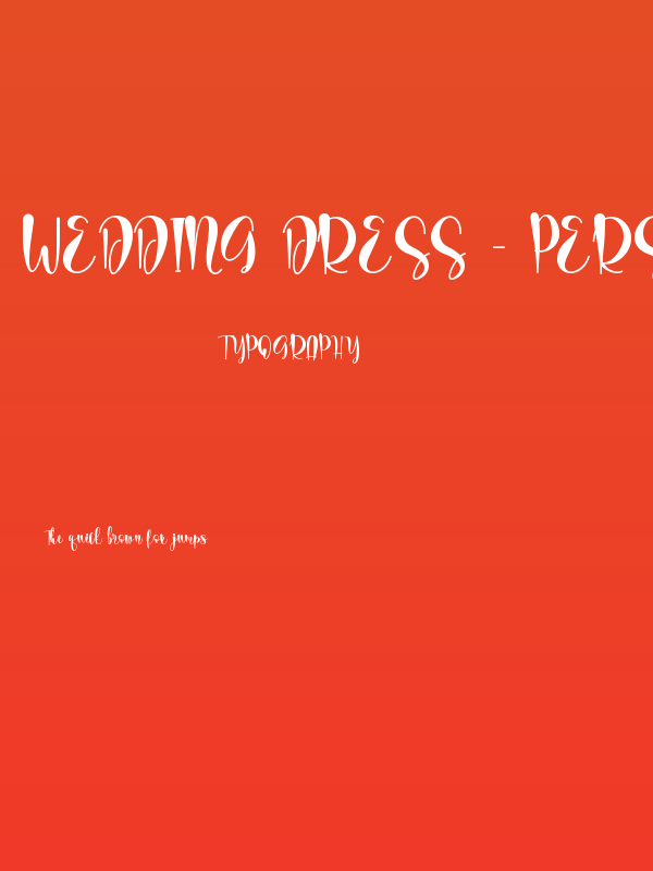 wedding dress - personal use Poster