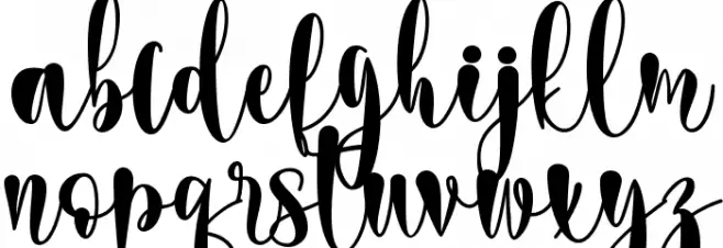 wedding dress - personal use خط أحرف صغيرة