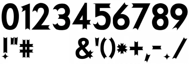 week [sRB] Font OTHER CHARS