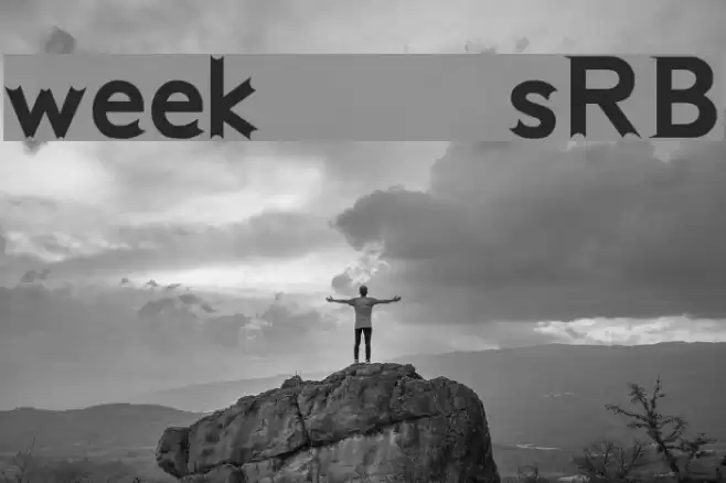 week [sRB] Font examples