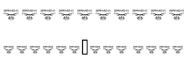 weightingold Font OTHER CHARS