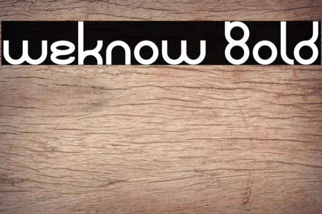 weknow Bold Example 1