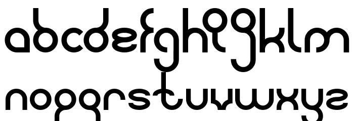 weknow Bold Font LOWERCASE