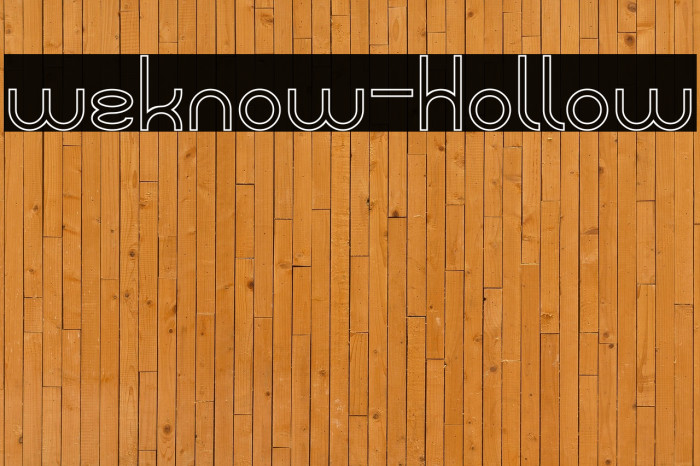 weknow-Hollow Example 1