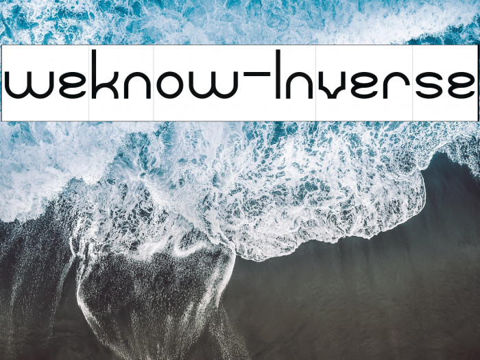 weknow-Inverse Example 1