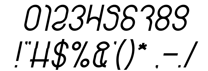weknow Italic Font OTHER CHARS