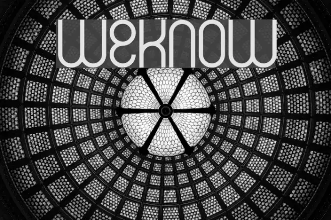 weknow Font examples