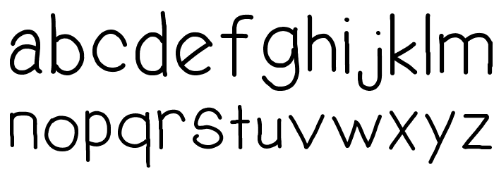 welcome me Font LOWERCASE