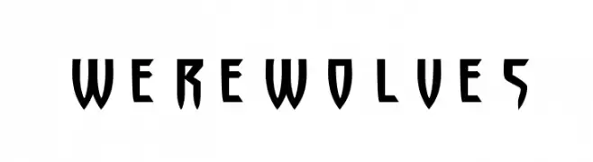 werewolves  Fuentes Gratis Descargar