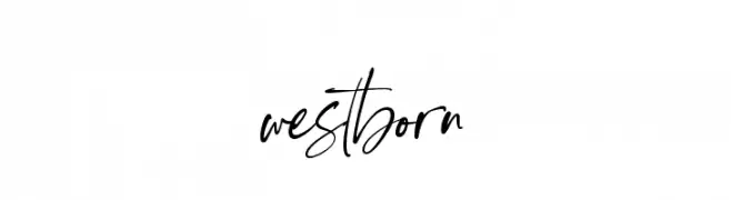 westborn  免费字体下载