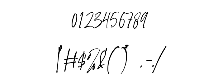 westborn Font OTHER CHARS