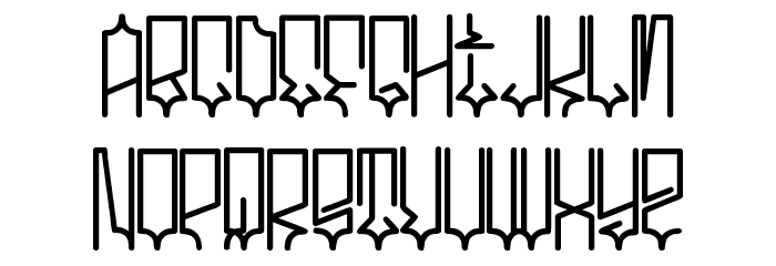 westcoast ink Font LOWERCASE