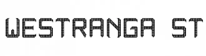 westranga st  font caratteri gratis