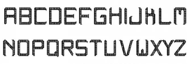 westranga st Font UPPERCASE