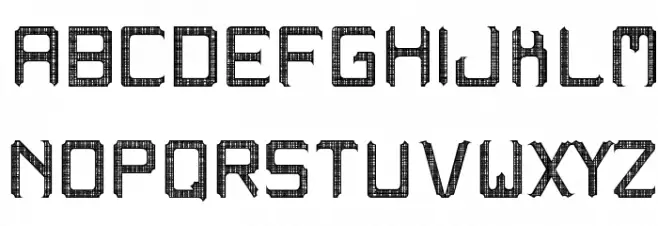 westranga st Caratteri MINUSCOLO