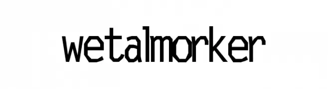 wetalmorker  تنزيل الخطوط