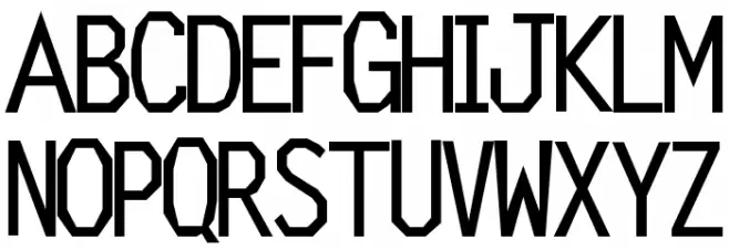 wetalmorker Schriftart Groß