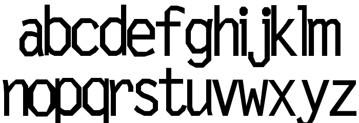 wetalmorker Font LOWERCASE