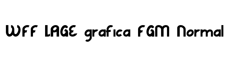 WFF LAGE grafica FGM Normal  Descarca Fonturi Gratis
