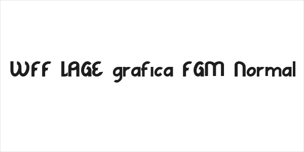 WFF LAGE grafica FGM Normal Logo