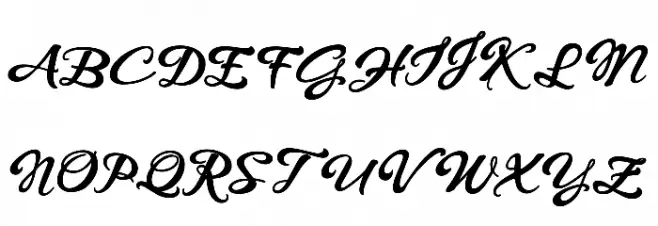 WHISPERS CALLIGRAPHY_DEMO_essential_BOLD Polices MAJUSCULES