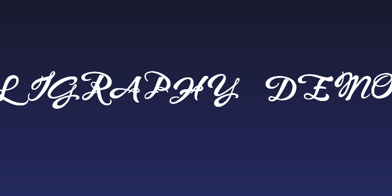 WHISPERS CALLIGRAPHY_DEMO_sinuous_BOLD Social Header