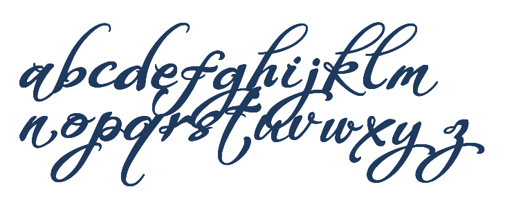 WHISPERS CALLIGRAPHY_DEMO_sinuous_BOLD Lowercase