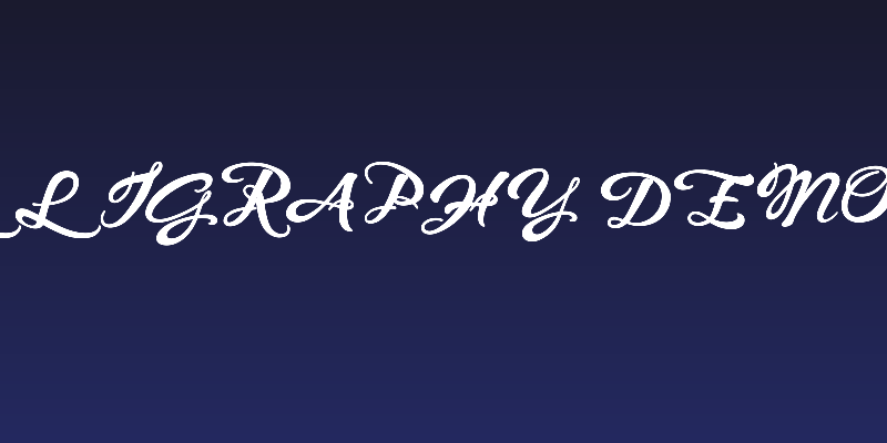 WHISPERS CALLIGRAPHY_DEMO_sinuous_BOLD Social Header