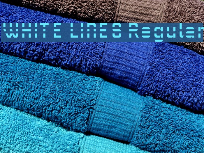 WHITE LINES Regular Example 1