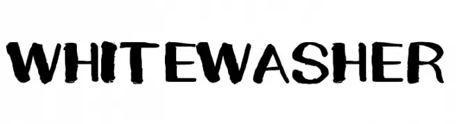 WHITEWASHER  Free Fonts Download