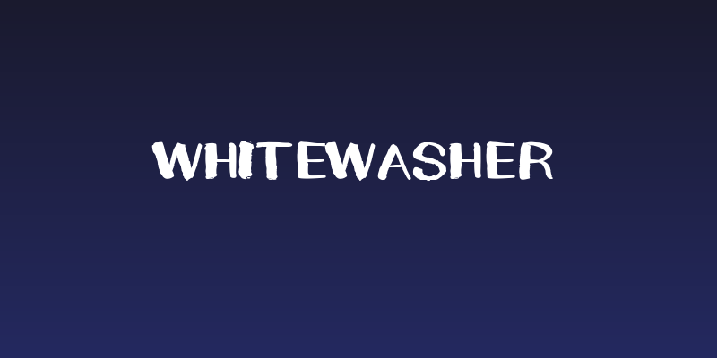 WHITEWASHER Social Header